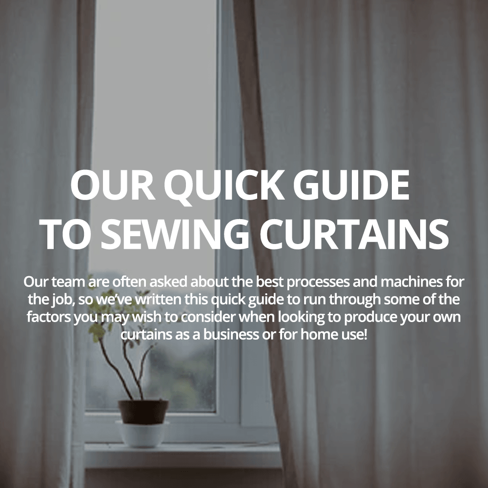 Our quick guide to sewing curtains - AE Sewing Machines