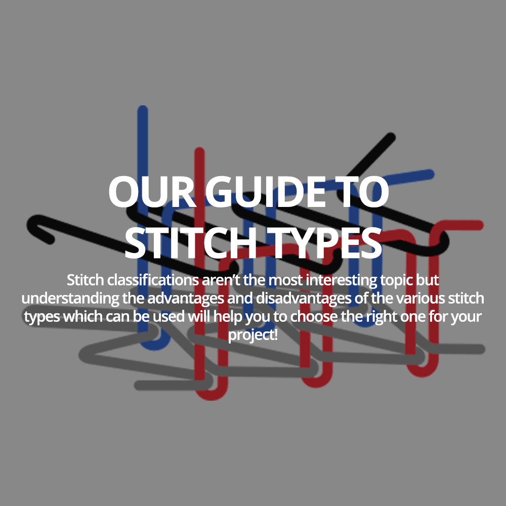 Our quick guide to stitch types - AE Sewing Machines