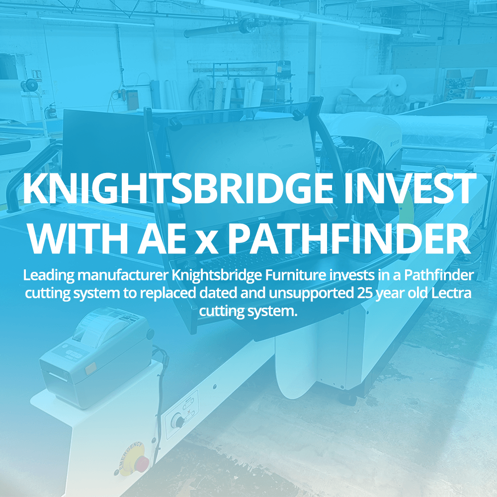Knightsbridge invests with AE x Pathfinder - AE Sewing Machines