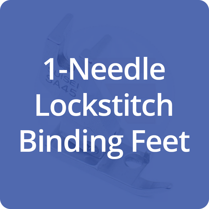 1-Needle Lockstitch Binding Feet