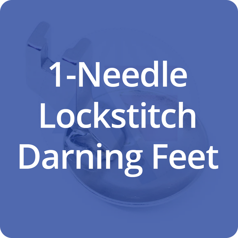 1-Needle Lockstitch Darning Feet