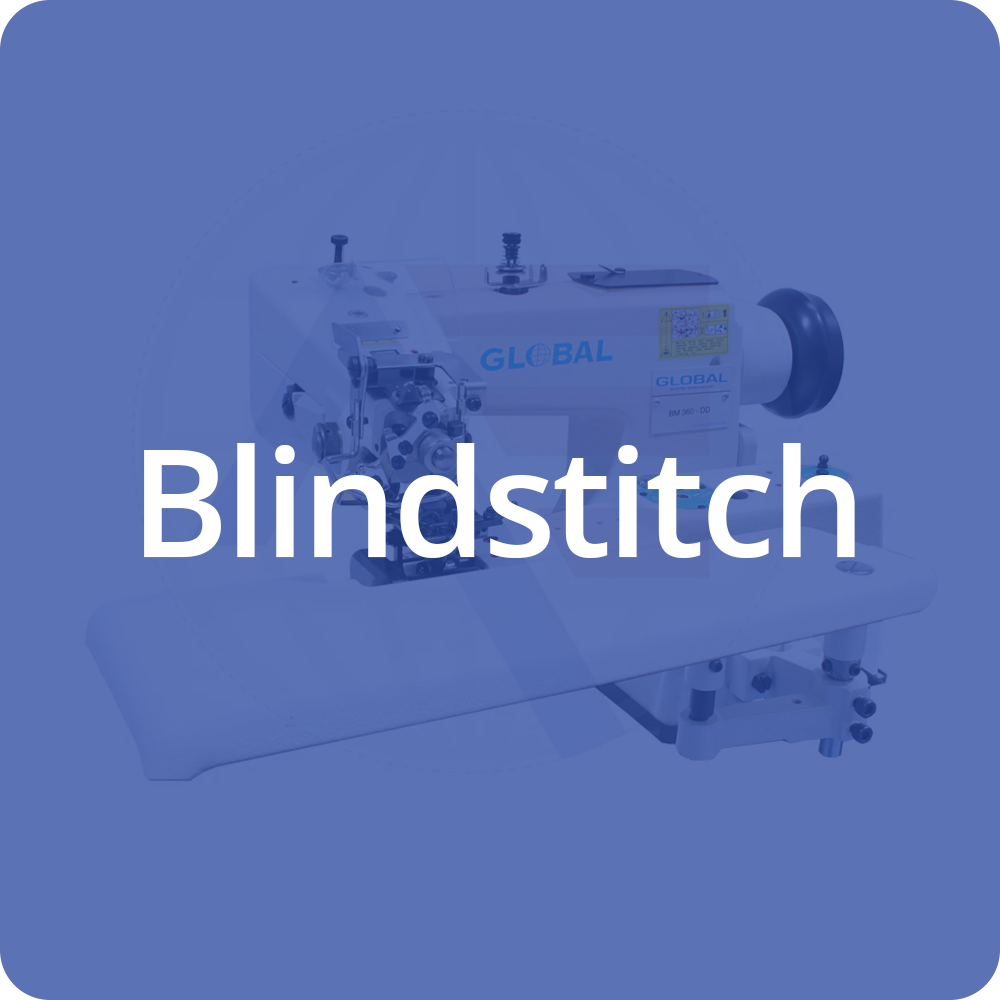 Industrial & Commercial Blindstitch and Blindhemming Sewing Machines