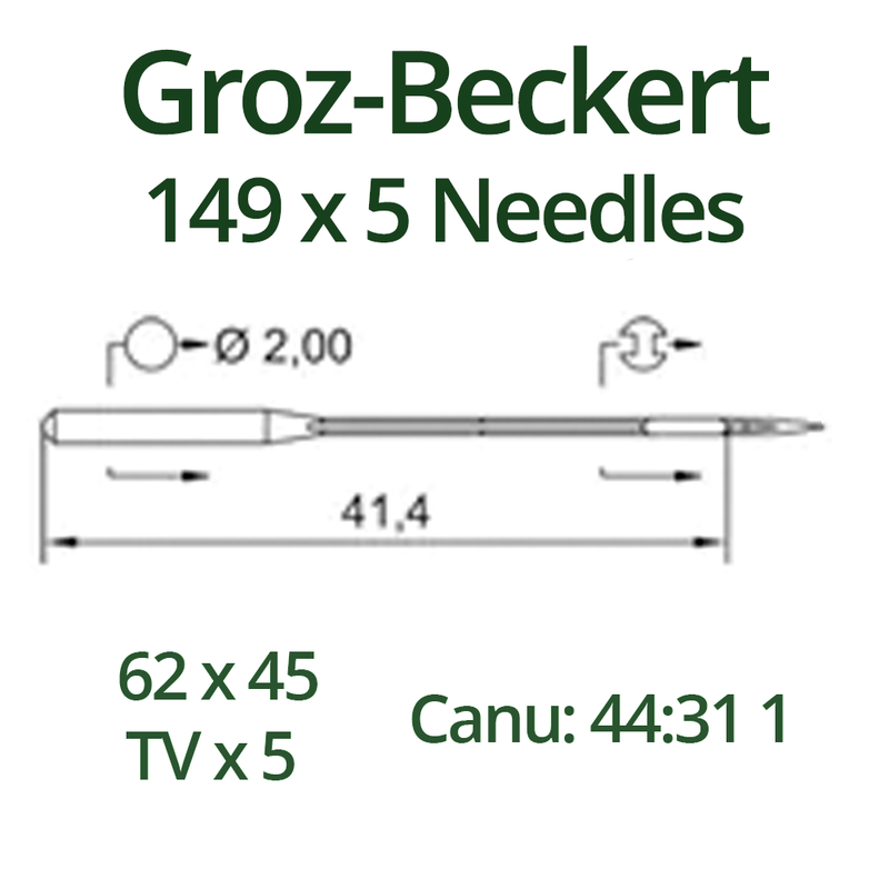 Groz Beckert 149x5 Needles