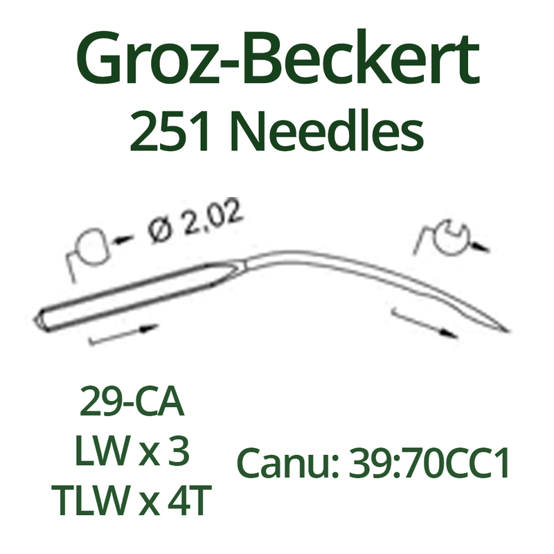 Groz Beckert 251 LG Needles