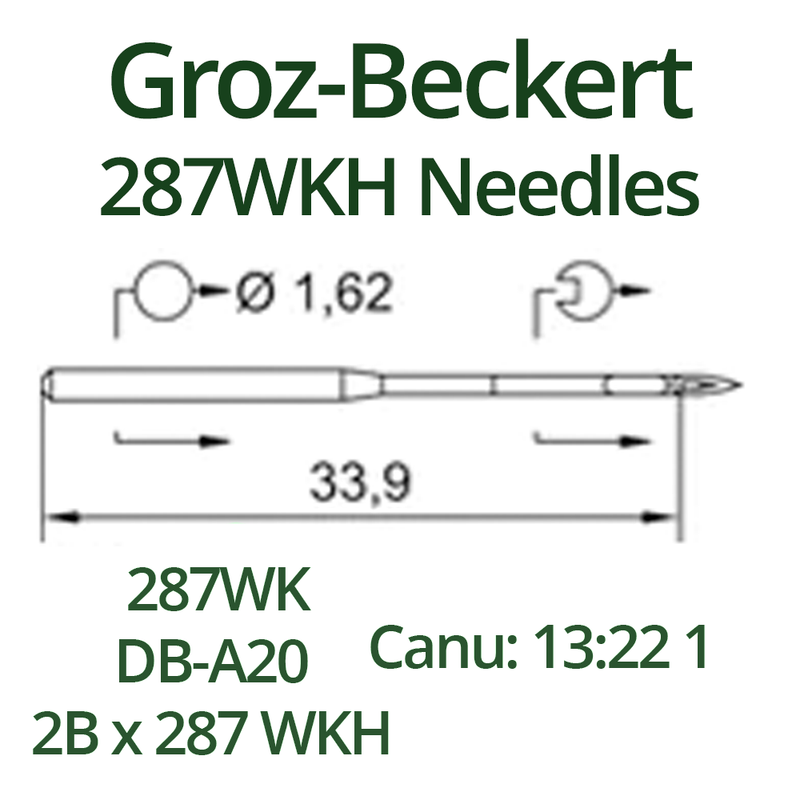 Groz Beckert 287WKH Needles