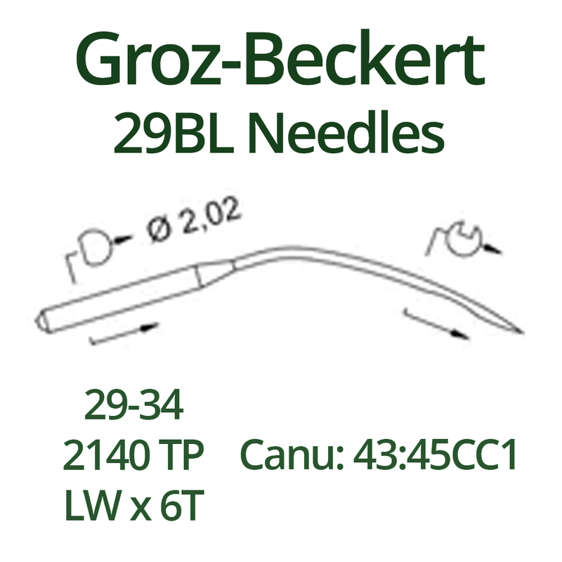 Groz Beckert 29BL Needles