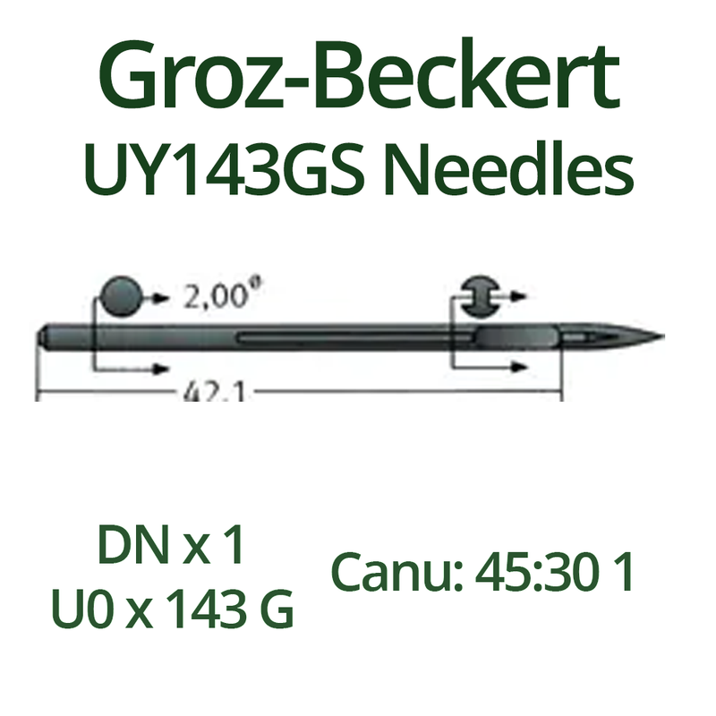 Groz Beckert UY143GS Needles