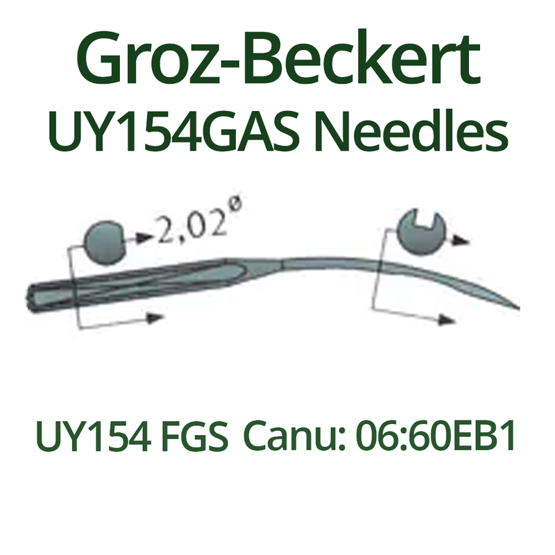 Groz Beckert UY154GAS Needles