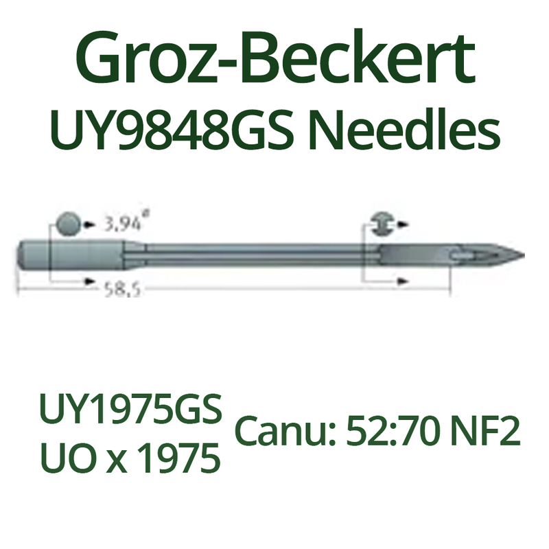 Groz Beckert UY9848GS Needles