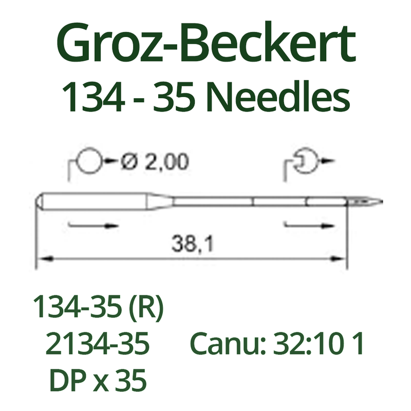 Groz Beckert 134-35 Needles