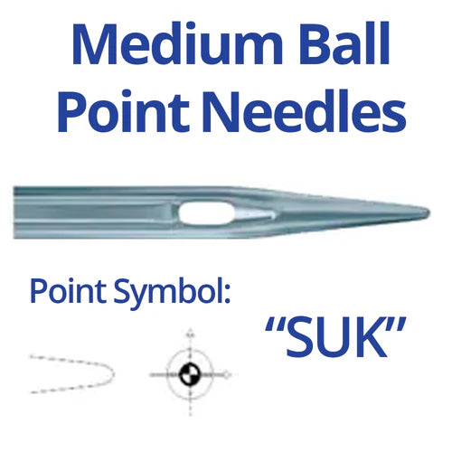 Schmetz B64SUK Medium Ball Point