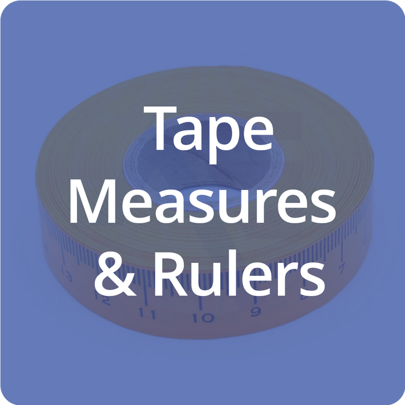 Tape Measures & Rulers