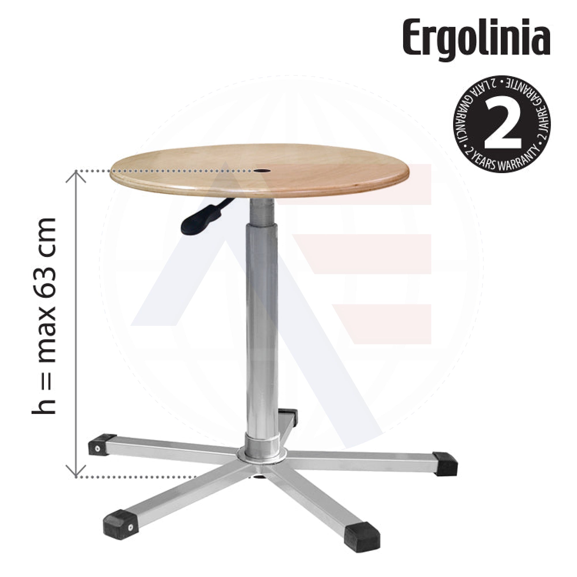 Ergolinia Evo3 Industrial Rotary Stool