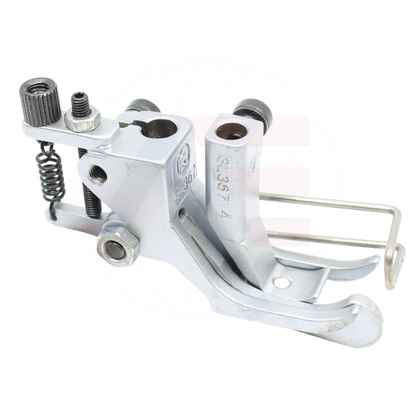 Gl367X4Mm Left Hand Compensating Guide Foot Sewing Machine Spare Parts