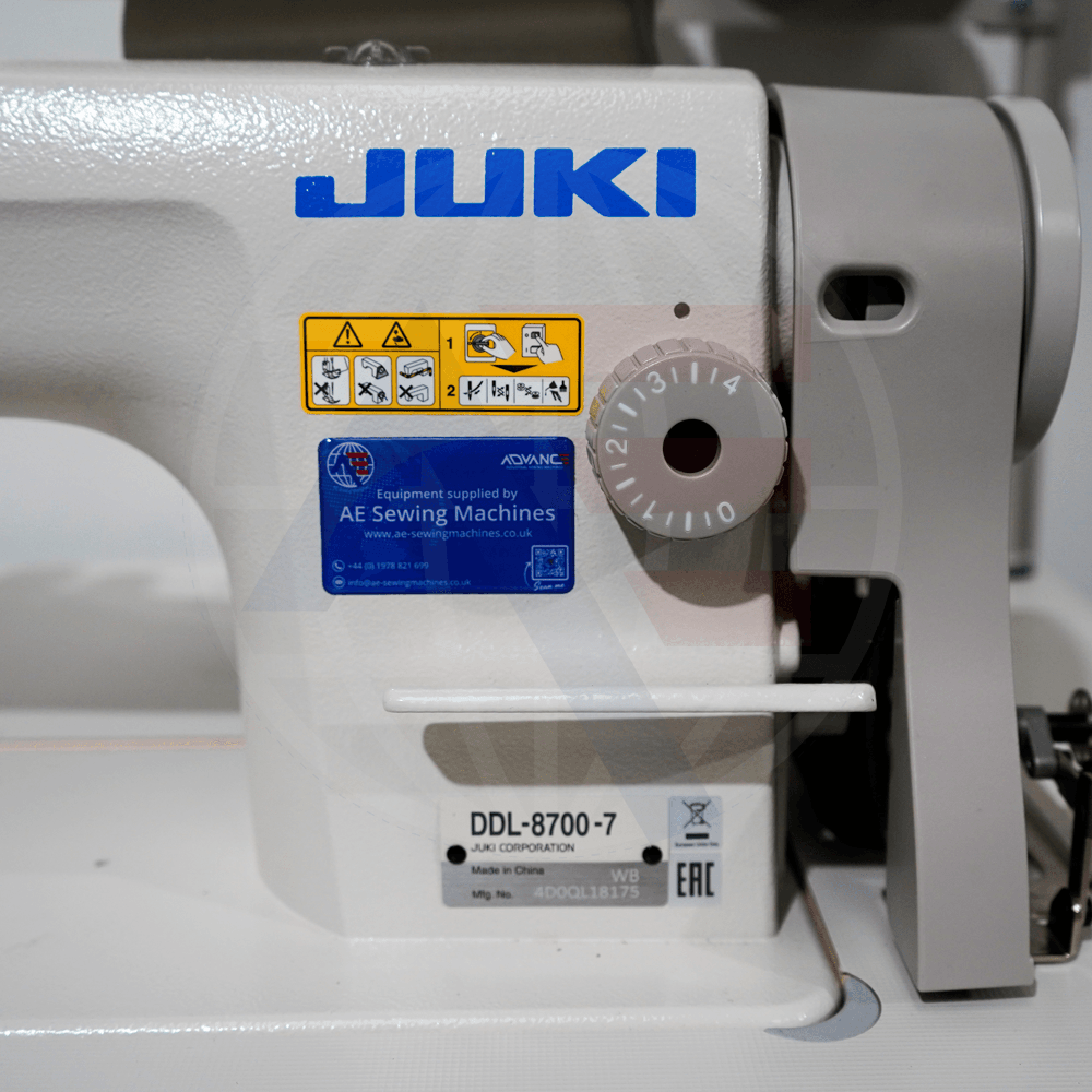 Juki Ddl-8700-7 1-Needle Lockstitch Machine With Automatic Functions Sewing Machines