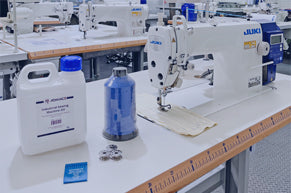 Juki Industrial Sewing Machine with Oil and Accessories